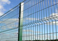Triangle Panel 3d Curved Wire Mesh Fence 1.53M For Garden Use