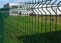 2.0M Height Welded V Mesh 3D Curved Security Fence Panels