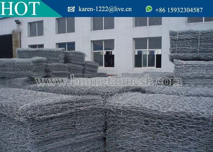 Retaining Wall Metal Wire Mesh Gabion Box Stone Cage Basket