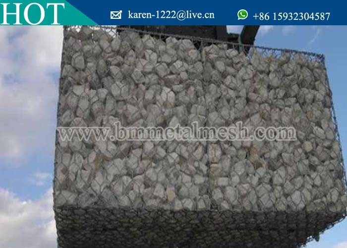 Retaining Wall Metal Wire Mesh Gabion Box Stone Cage Basket