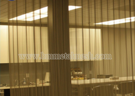 Architectural Coil Drapery Cascade Coil Drapes On Sales Quality