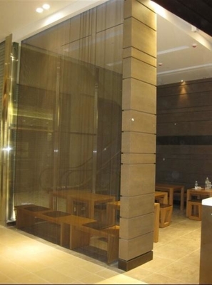 Architectural Coil Drapery Cascade Coil Drapes On Sales Quality