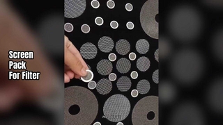 Screen Pack For Filter
