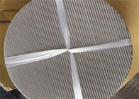 Diameter 350mm 12/64 Black Carbon Steel Screen Filter Mesh Disc for PP / HDPE Recycling