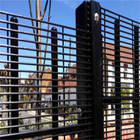 3" x 0.5" x 8 Gauge High Security 358 Mesh Anti Climb Fence Prison Fence
