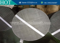 Mild Steel  Round Shape Extruder Screens For Filters,Dia 170mm Plain Weave Filter Discs