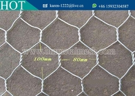 Factory Weaved Gabion Basket 3.2Mm Wire 100x80Mm Opening Used Retaining Wall Blocks