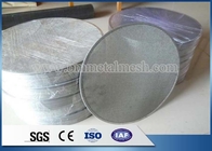 50 Micron Mesh Disc Filter  Packs For PP PE Plastic Recycling (Factory)