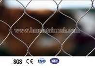 7x7,7x19 X-Tend Stainless Steel Wire Rope Mesh / Cable Webnet