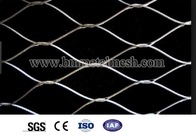 Rope Wire 1.2Mm To 8Mm Hand Woven Stainless Steel Zoo Mesh/ Animal Enclosure Fence