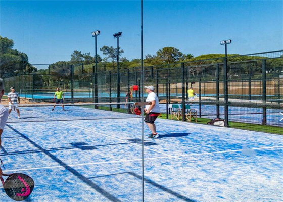 New Design Paddle Tennis Court Panoramic Padel Court For Padel