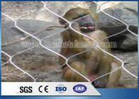 Customized Stainless Steel Ferrule Wire Mesh For Monkey/ Animal Enclosure Mesh Fence