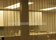 Architectural coil ,Metal Mesh Partition, Room Dividers, Office Isolation Wall