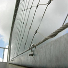 7x19 Stainless Steel Decorative Rope Wire Mesh For Building Facade