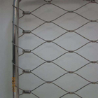 Hand Woven Stainless Steel Diamond Rope Mesh For Building Constructio