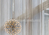 Luxury Metal Coil Drapery For Ceiling Decoration