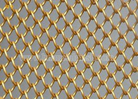 Gold Metallic Mesh Fabric Drapery Curtains