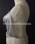 Adults Age Group and Sequins Fabric Mesh For Evening Dress