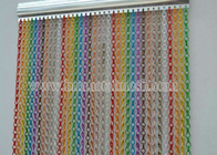Decorating Colored Aluminum Chain Link Wall Partition Curtain