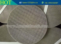 24*110 Mesh 0.35/0.25mm Stainless Steel Dutch Woven Wire Mesh Extrusion Filter Screen