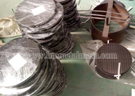 Mild Steel Mesh Screen Filter Dia 250mm For Extrusion Machine
