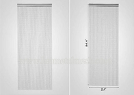 Aluminium Fly Pest Door Screen 84x35 Inch Metal Chain Curtain doorway Screen