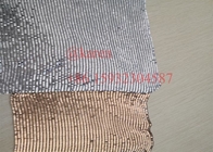 4mm Sequin Metal Mesh Fabric Cloth for Dress and shoes
