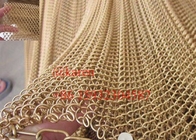 Metal Coil Drapery/Decorative Woven Wire Mesh/Chain Link Curtain Mesh