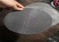 304 Stainless Steel Filter Mesh Screen Plain Weave Round 200Mm Opening 0.41 For Plastic Machinary