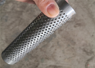 3Mm Round Hole Size Stainless Steel Perforated Filter Tube
