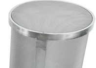 29CMx7CM Silver Stainless Steel Homebrew Beer Dry Hopper Filter with 300 Micron Mesh for Cornelius Kegs Corny Keg