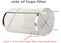 11.8×12.2 inch Wine Beer Dry Hops Filter Brewing Hopper Spider Strainer 300 Micron Mesh Barrel Brewing Grain For Hombrew