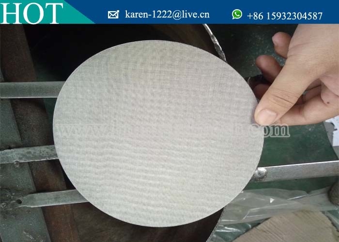 Micron 50 Stainless Steel Woven Mesh Filter Packs,Plastic Extruder Filter Screen Disc