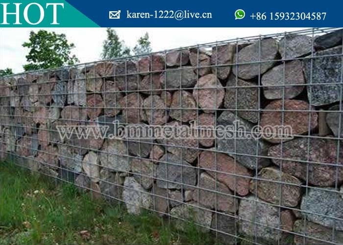 High Tensile Galvanized Welded Gabion Basket/Welded Gabion Wall