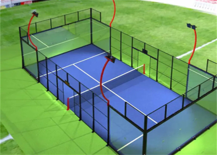 A New Rocket Sport Padel Courts For Sports Ventres And Tennis Clubs Sport Padel Tennis Court