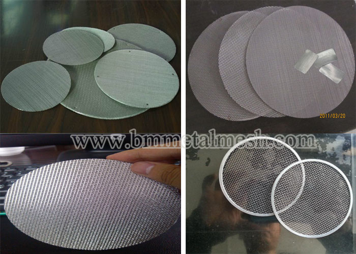 Filter Screen Mesh For Plastic Extrusion Production Line