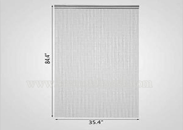 New Style Aluminium Metal Chain Fly Pest Door Screen Curtain Control House Office Partition
