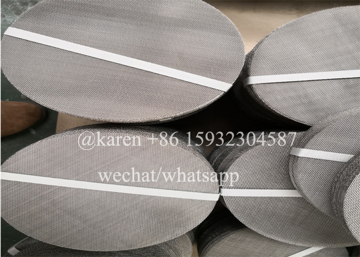 20Mesh 30Mesh 40Mesh 60Mesh 80Mesh 100Mesh 120Mesh Extrusion Filter Mesh For Pelletizer Machine Recycling