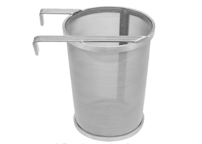 4 x 10 In Hop Spider 300 Micron Mesh Stainless Steel Hop Filter Strainer for Home Beer Brewing Kettle