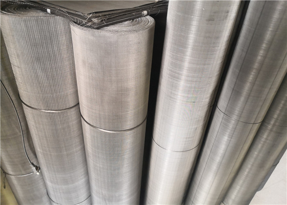 0.15mm Fine Precision 316 Stainless Steel Filter Screen Mesh Roll In 0.5M To 4M